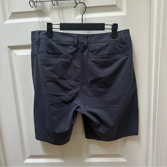 Rhone Commuter Shorts Men's Slate Blue Stretch 9” Inseam gray 34 - Picture 6 of 6